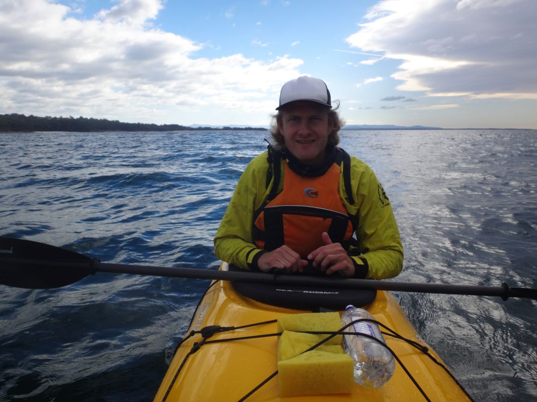 Henni im Kayak 